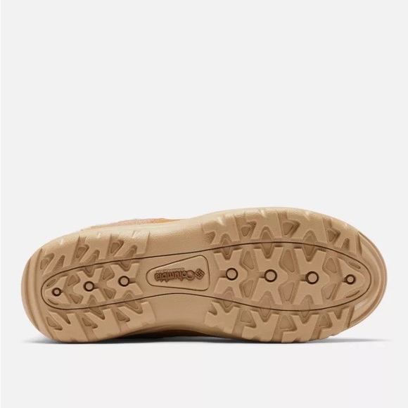 COLUMBIA ICE MAIDEN III WATERPROOF LEATHER SNOW BOOTS TAN NWT SIZE 8 - Picture 8 of 8